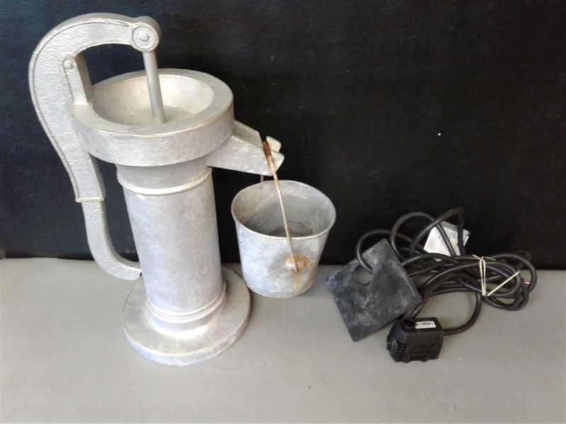 Old Fashioned Water Pump Fountain