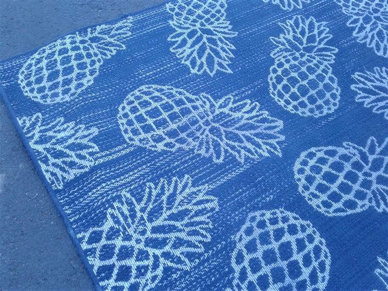 Outdoor Area Rug Pineapples 8x10