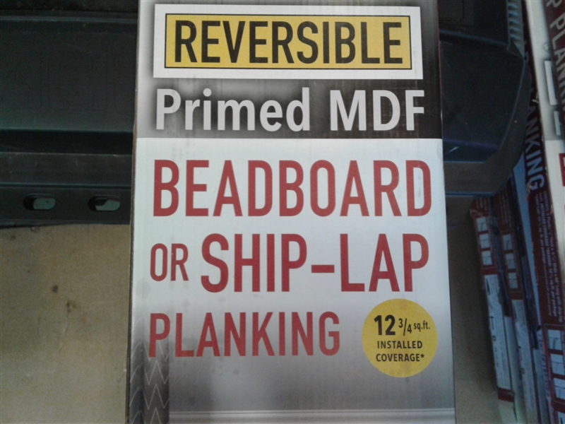 Ship Lap or Beadboard Planking