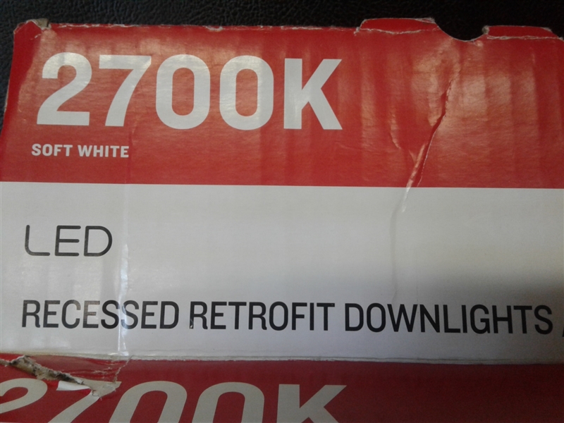 Utilitech LED Recessed Retrofit Downlights 2 Ct