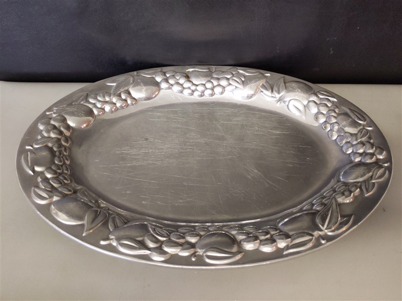 Platter, Tray, and Candle Holder