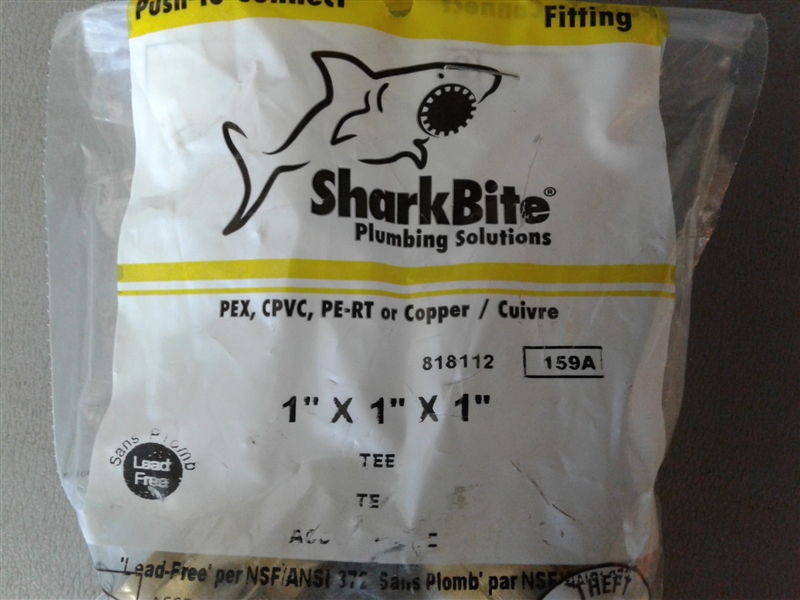 SharkBite 1 x 1 x 1 Tee