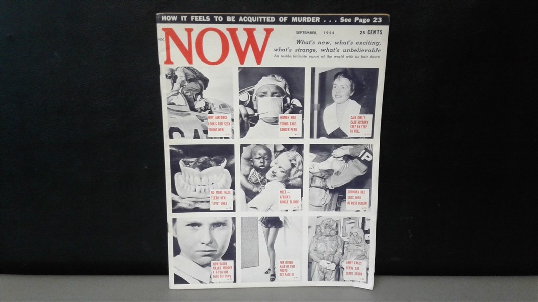 Vintage NOW Magazine September 1954
