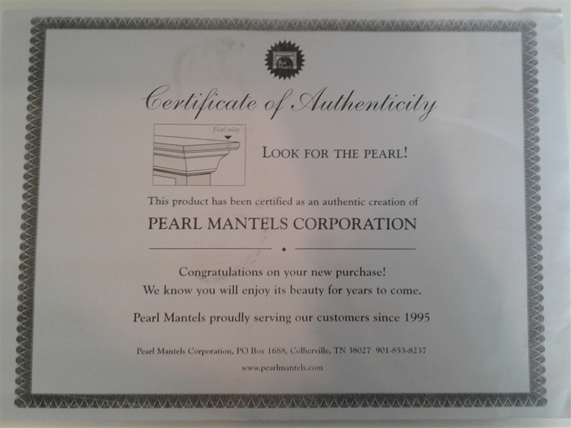 Pearl Mantel Shelf