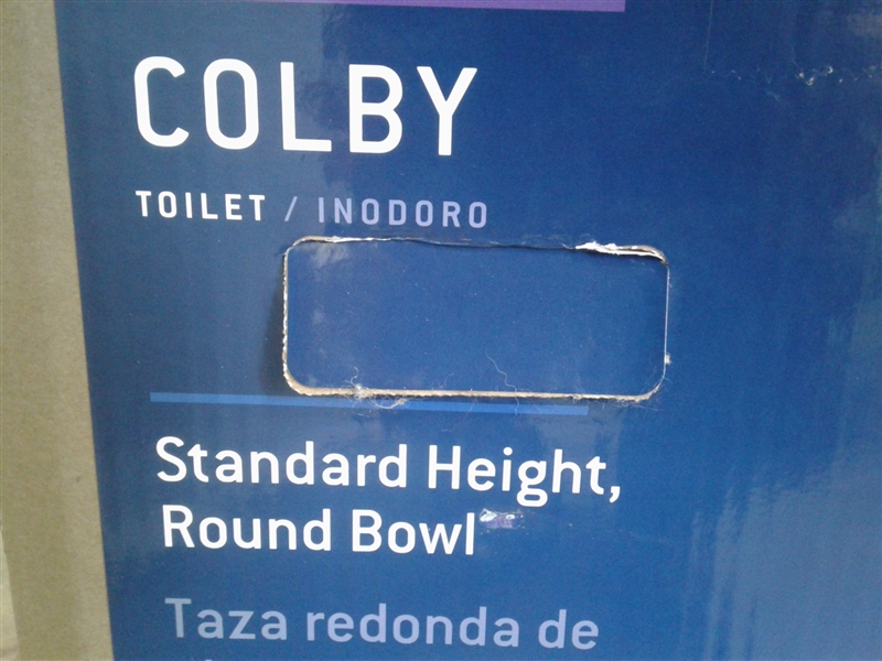 Colby Toilet With Tank *Lid is Broken*