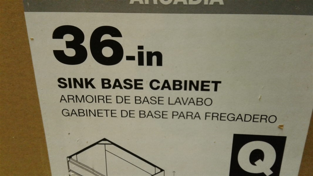 Diamond 36-in Sink Base Cabinet
