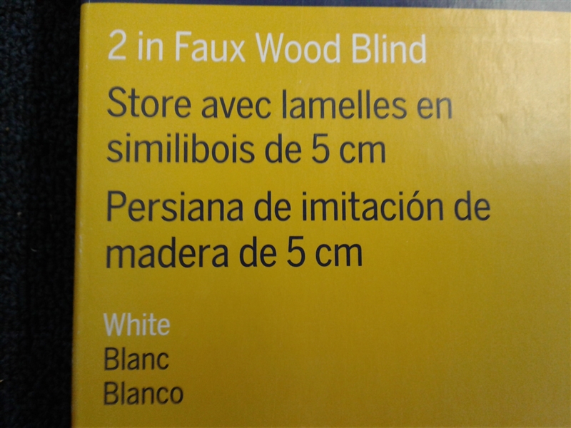 Levolor Faux Wood Blind