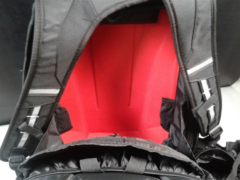 Hard Shell Carbon Fiber Riding Backpack