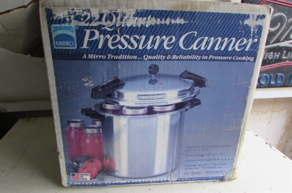 2 PRESSURE CANNERS