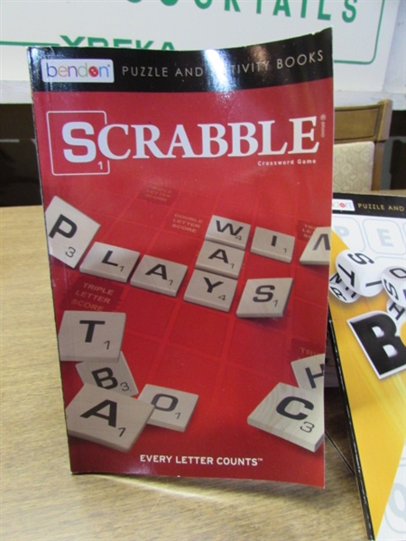 SCRABBLE/BOGGLE/SCATTERGORIES BOOKS