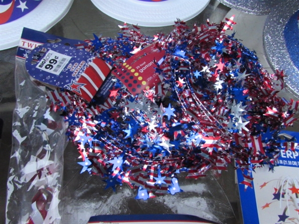 4TH OF JULY PARTY DECOR & SUPPLIES