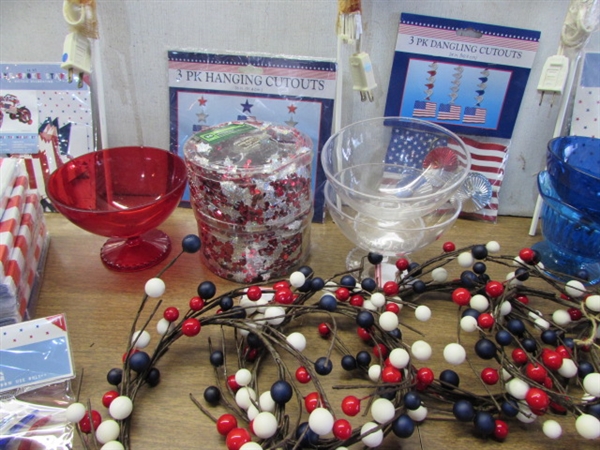 4TH OF JULY PARTY SUPPLIES