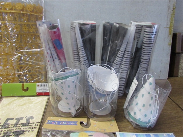 ASSORTED PARTY SUPPLIES