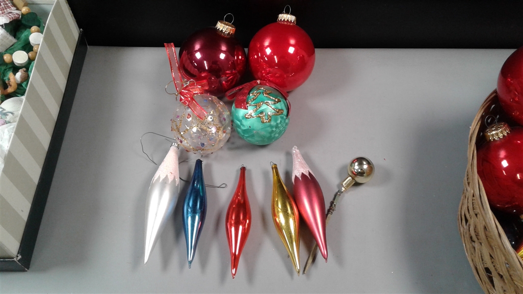 Glass Christmas Ornaments 