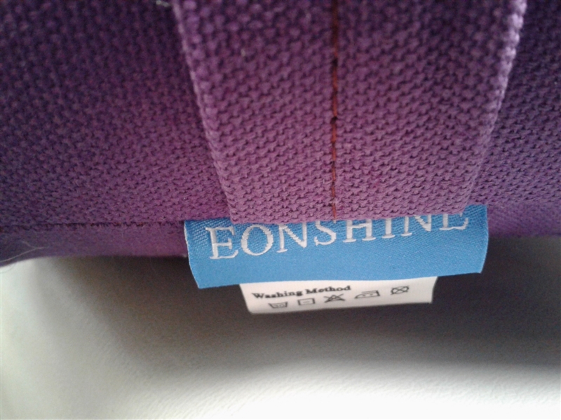 EONSHINE Canvas Exquisite Fluffy Meditation Yoga Bolster Pillow