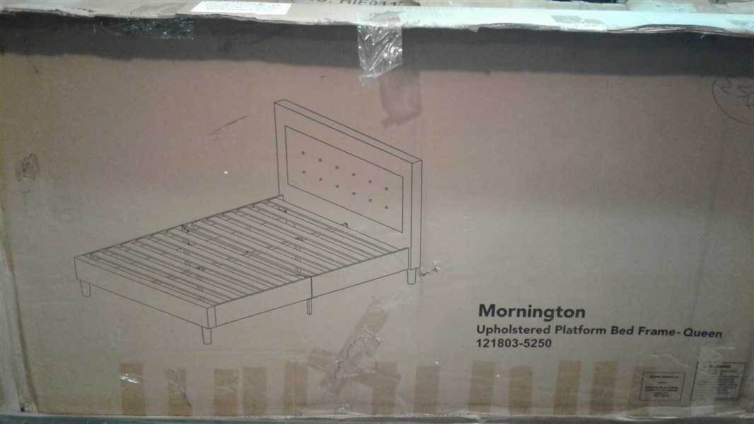 Mornington Upholstered Platform Bed Frame Queen