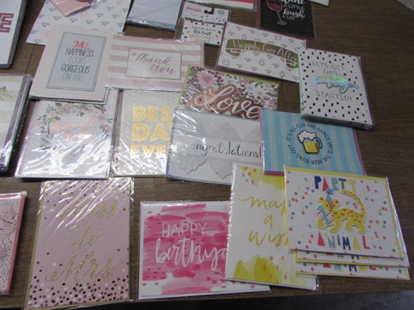 GREETING CARDS, GIFT BAGS & PARTY SUPPLIES