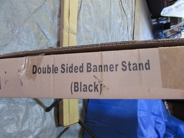 PHOTOGRAPHY BACKDROP STAND & BANNER STAND
