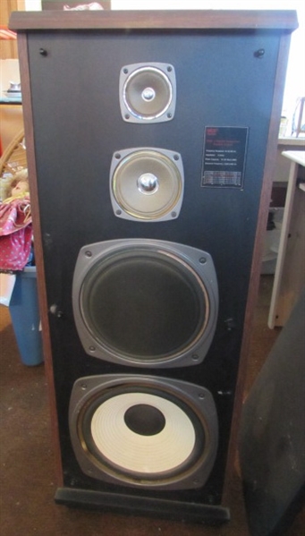 MCS SERIES STEREO SYSTEM WITH CABINET & TOWER SPEAKERS