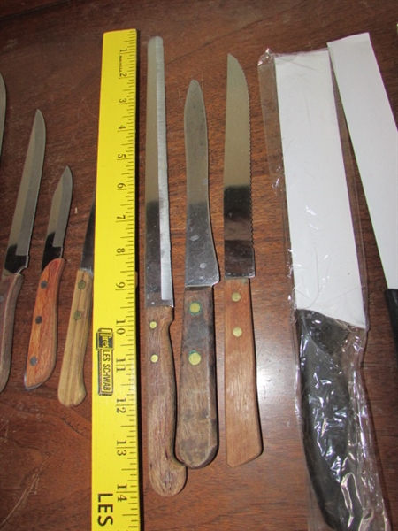 KITCHEN KNIVES - SOME NEW