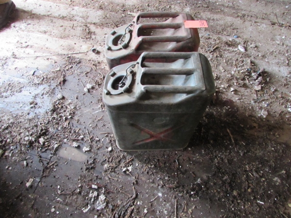 2-5 GALLON JERRY CANS