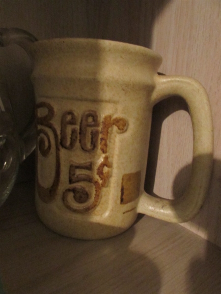 BEER & COCKTAIL GLASSES