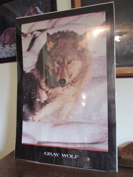 WOLF ART, POSTERS, CARD & MORE
