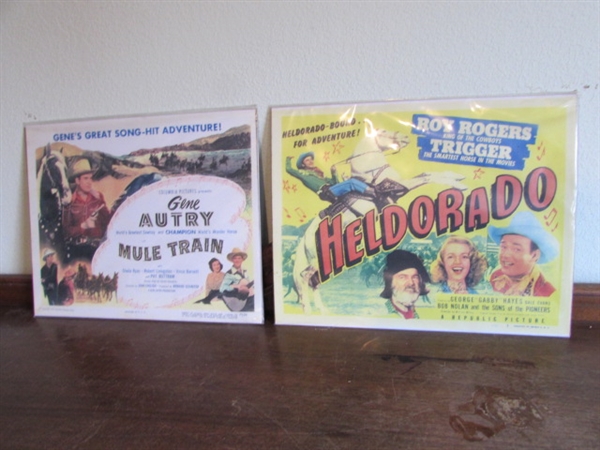 ROY ROGERS & GENE AUTRY MOVIE POSTERS