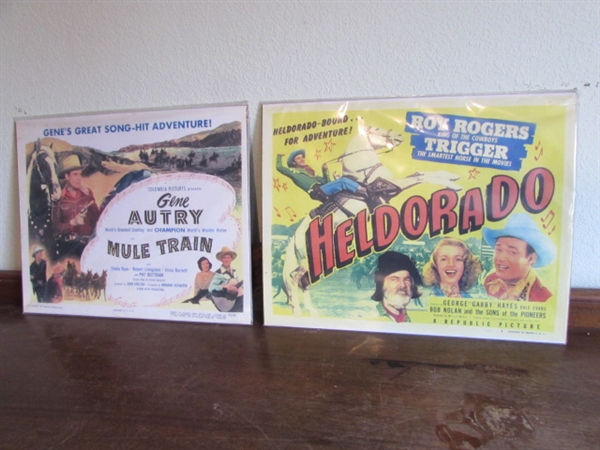 ROY ROGERS & GENE AUTRY MOVIE POSTERS