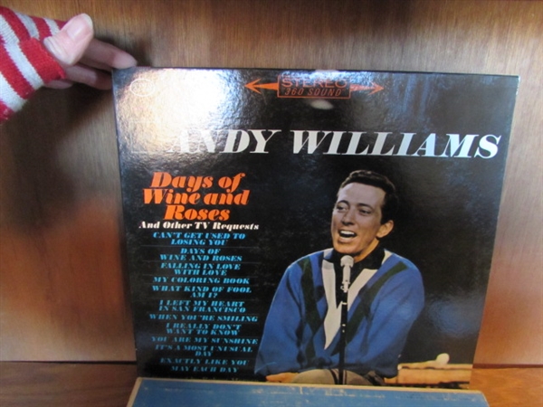 EASY LISTENING RECORD COLLECTION - DEAN MARTIN, ANDY WILLIAMS