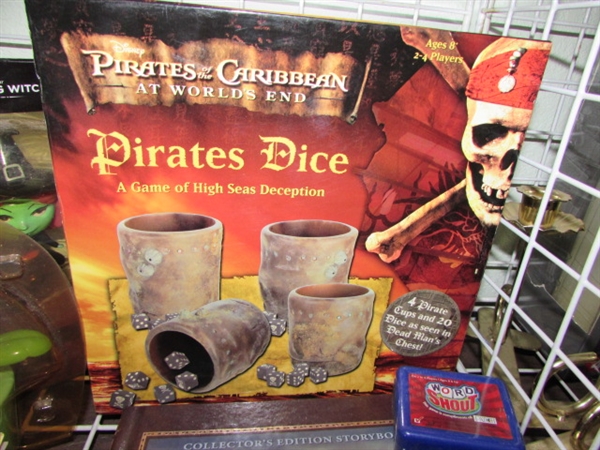 PIRATES DICE, & COLLECTIBLES