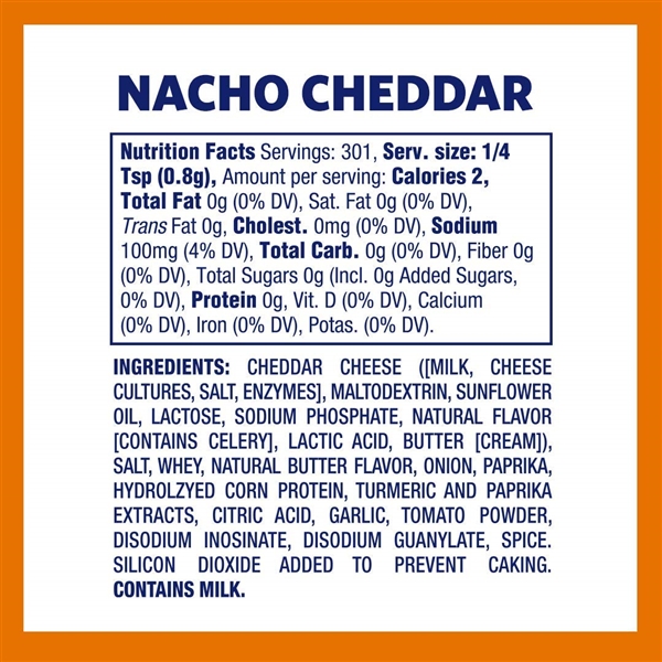  Kernel Season's Nacho Cheddar Seasoning, 8.5 Ounce Shakers (Pack of 2)