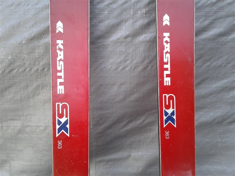 Kastle SX Skies and Exel Poles 