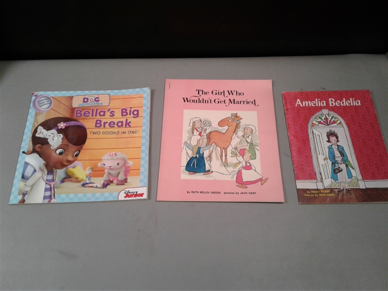 Sofia The First, Doc McStuffins, & More Little Girl's Books