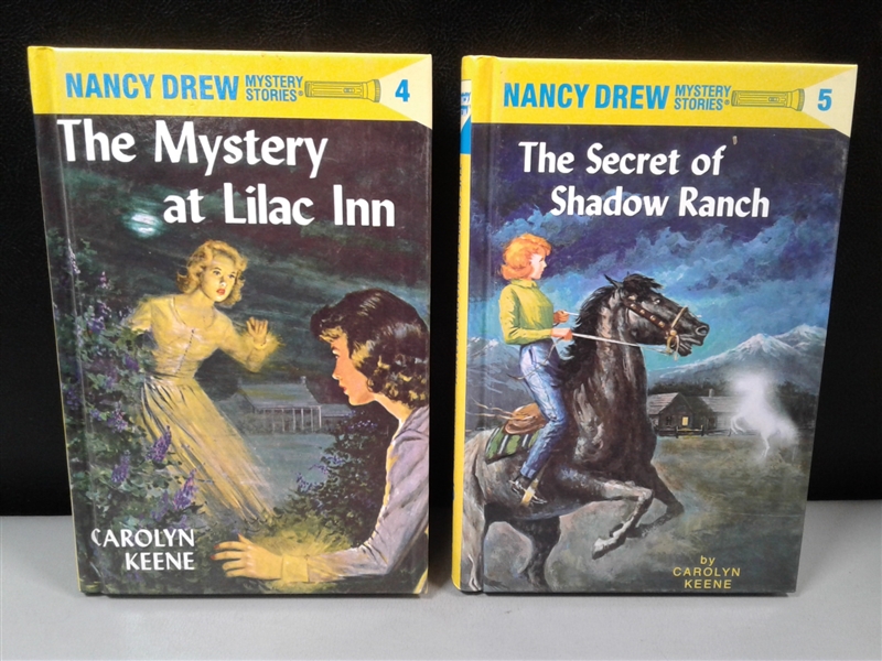 8 Nancy Drew Hardback Books