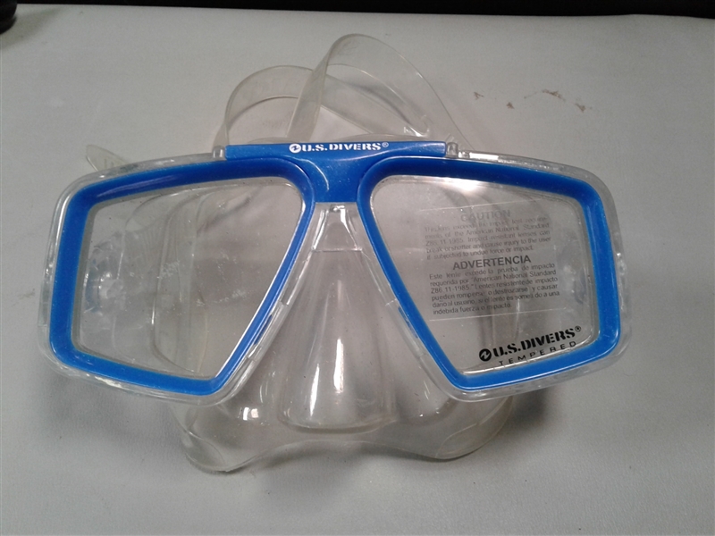 Tusa Imprex Swim Flippers, Tempered Glass Diving Mask & Snorkel