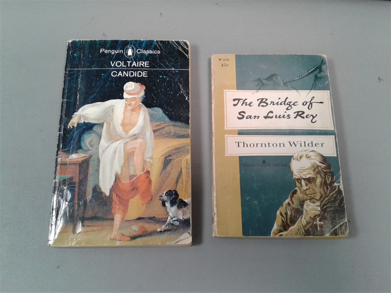 Shakespeare Books, Candide, A Path of Words, The Scarlet Letter 