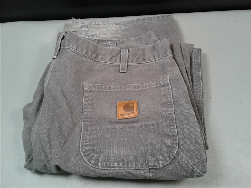 Men's Jeans 38x32/34- Levi & Carhartt