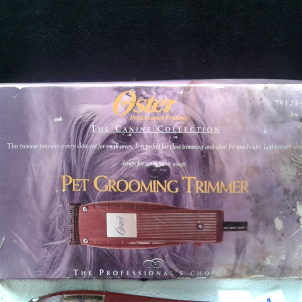 Oster Pet Grooming Trimmer