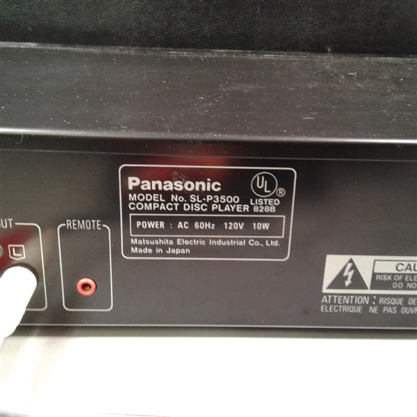 Panasonic Compact Disc Player