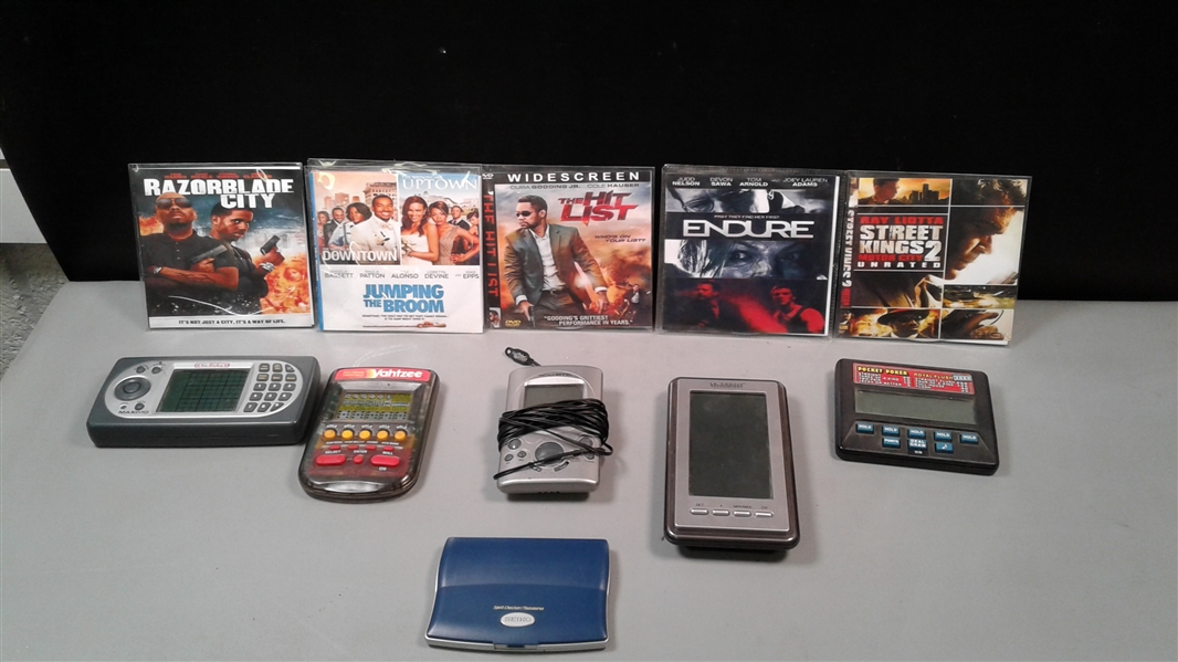 Movies & Handheld Games & Weather Stations