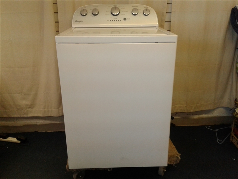 4.3 cu. ft. High-Efficiency White Top Load Washing Machine with Quick Wash