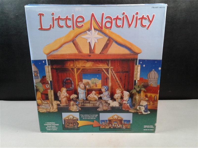 New- Little Nativity Scene