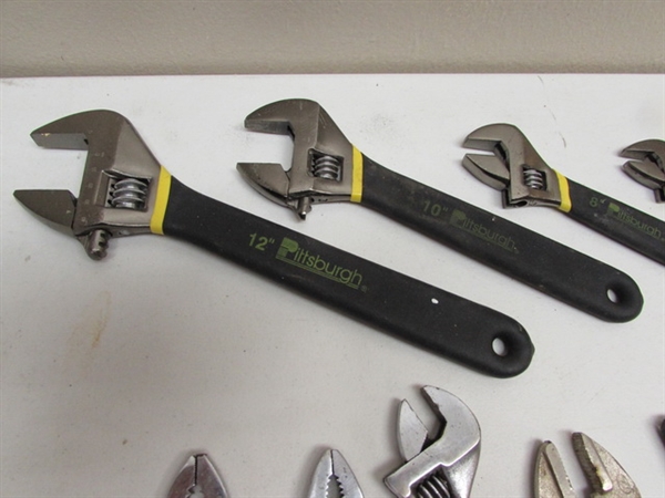 CRESCENT WRENCHES & PLIERS