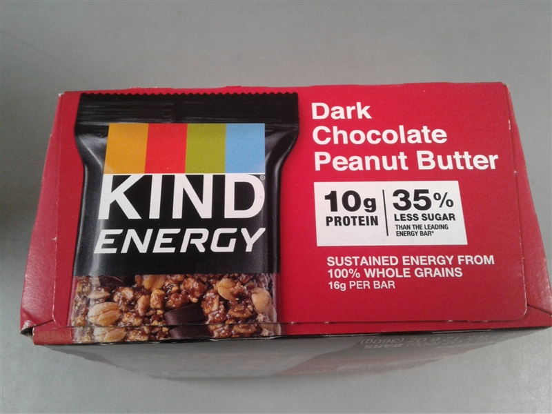  KIND Energy Bar, Dark Chocolate Peanut Butter 12 Ct
