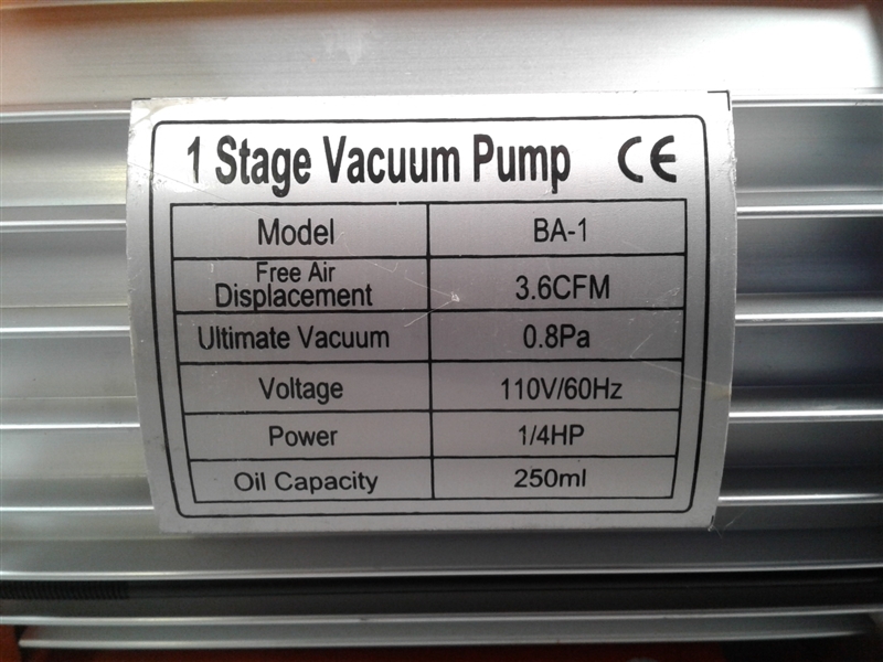 Bacoeng 3 Gallon Vacuum Chamber Kit