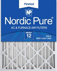 Nordic Pure 16" x 25" x  4" Merv 12 Filters