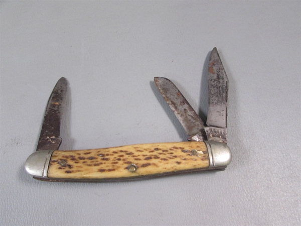 Vintage Pocket Knife Collection- Cattaraugus, Wards, Henry Sears & Sons 