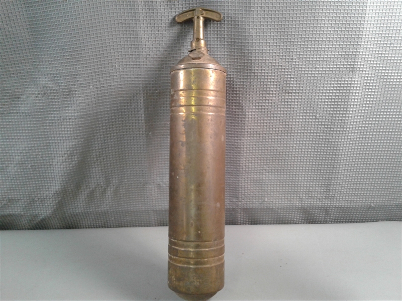 Vintage Antique Pyrene and Buffalo Fire Extinguisher 
