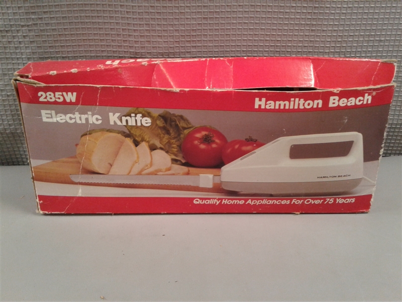 Kitchen Knives & Hamilton Beach Electric Knife & Vintage Ekco Knife Sharpener